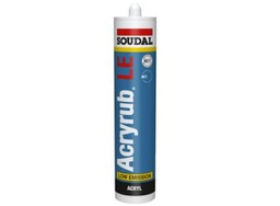 SOUDAL AKRYYLIMASSA ACRYRUB LE 310ml SOUDAL AKRYYLIMASSA ACRYRUB LE 310ml